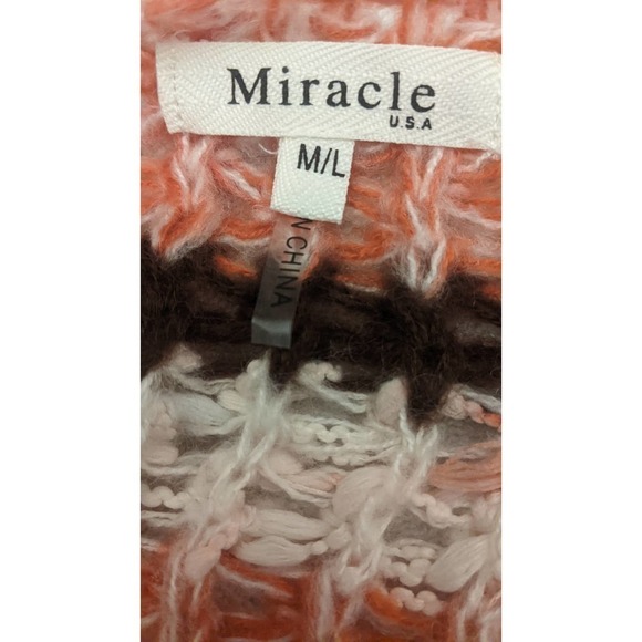 Miracle Loose-Knit Multicolor Sweater M/L - Picture 6 of 8